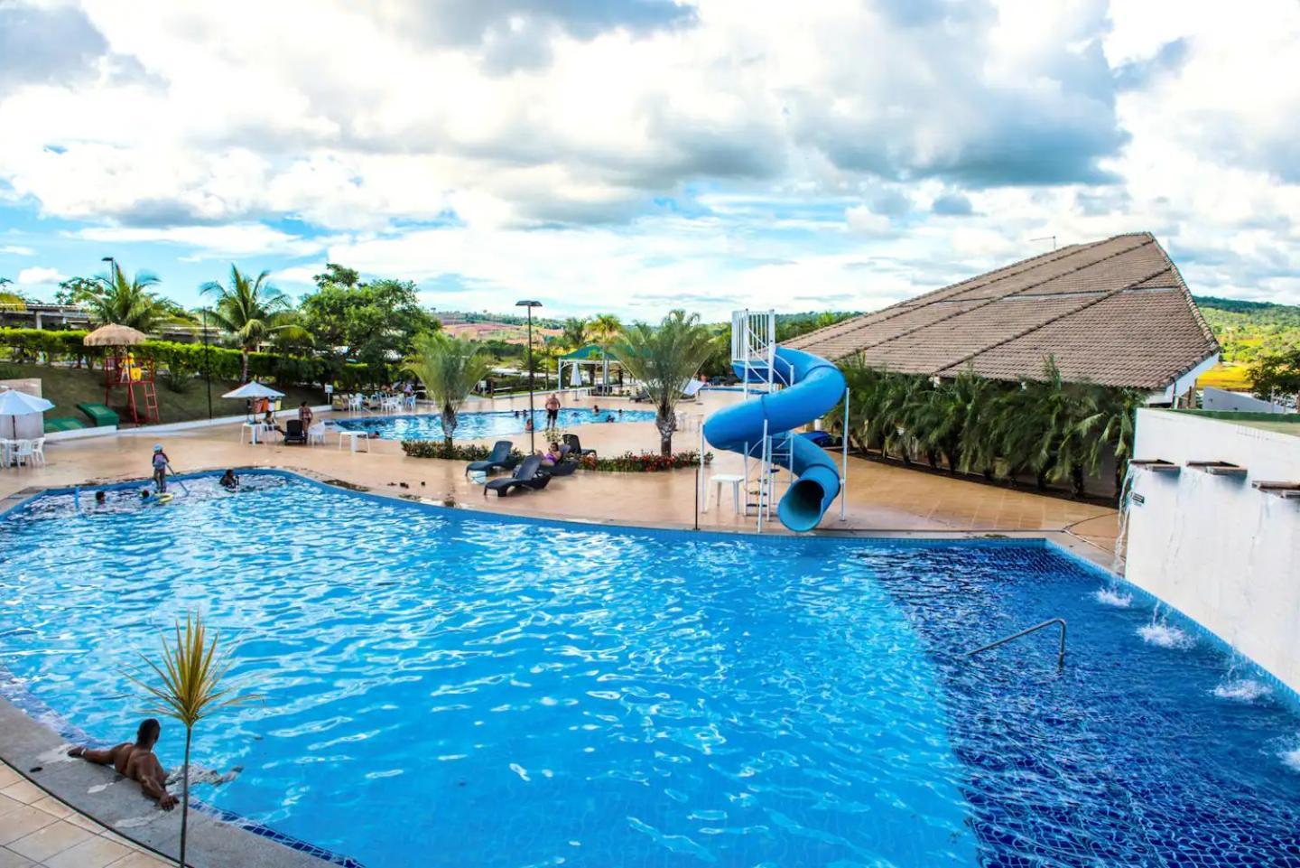 Apartamento Enseada Nautico Caldas Novas - Go Exteriér fotografie